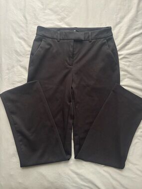 Vera Wang Black Slim Straight Trousers